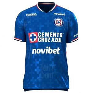 Blue Graphic T-Shirt Cruz Azul